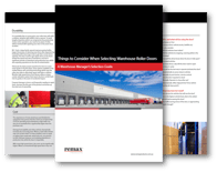 Buyers guide to warehouse doors