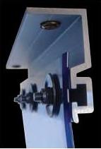 Strip door head mount