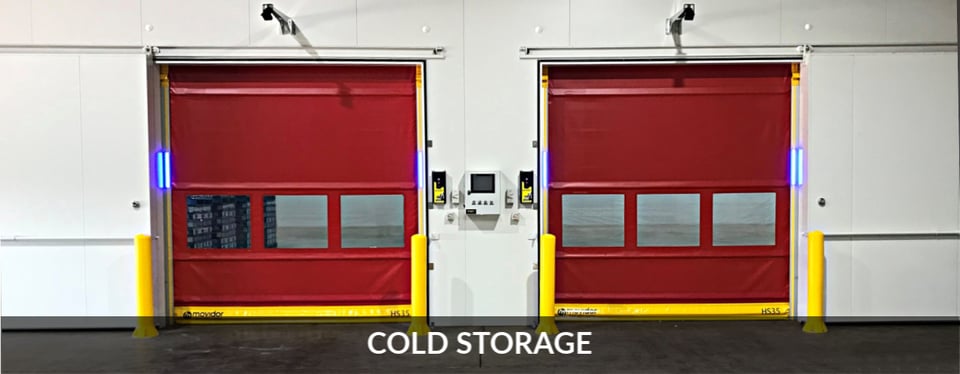 Cold Storage Remax High Speed Door Movidor