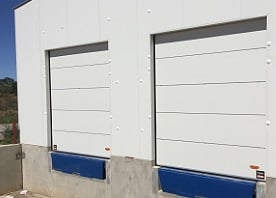 Compact Sectional Door_Insulated Dock Door