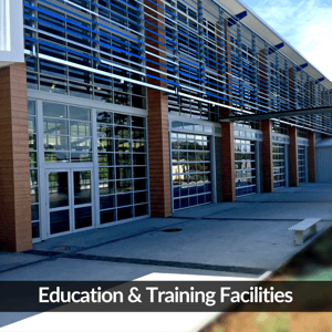 Education & Training Facilities Compact Sectional Door