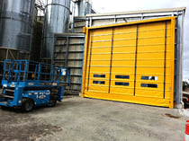 Movidor High Speed Folding Door for Grain Pit