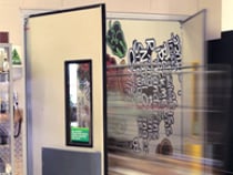 Remax Coldshield 4500 Series high impact swingdoors supermarket