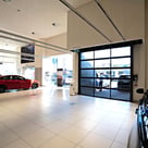 Remax Glass Compact Sectional Door for Car Dealership Showroom