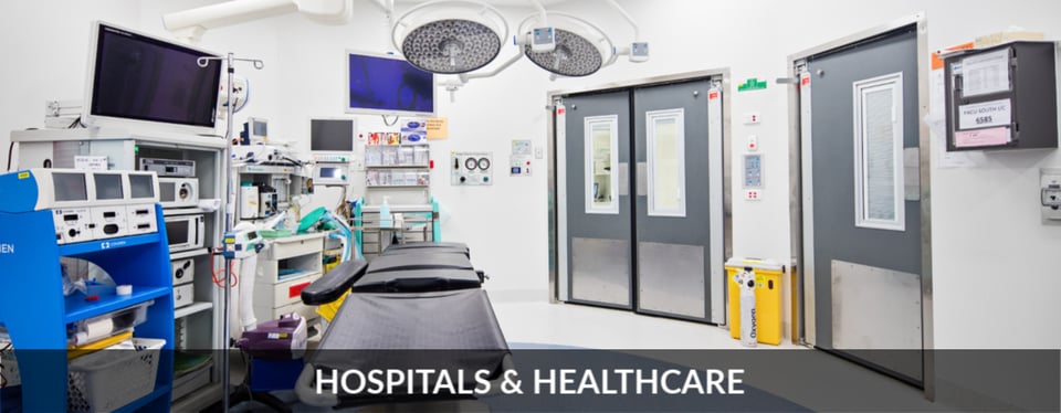 Remax Hospital and Healthcare theatre swingdoor