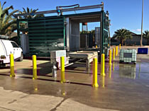 Remax poly bollard flexible protection system